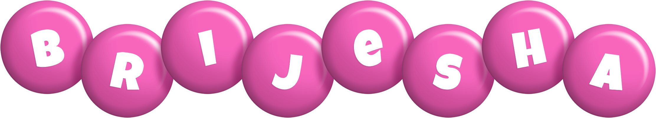 Brijesha candy-pink logo