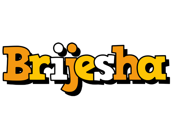 Brijesha cartoon logo
