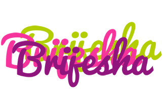 Brijesha flowers logo