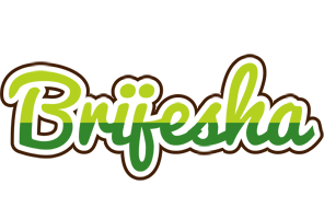 Brijesha golfing logo