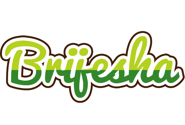 Brijesha golfing logo