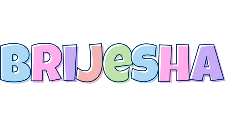 Brijesha pastel logo