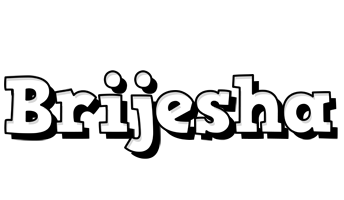 Brijesha snowing logo