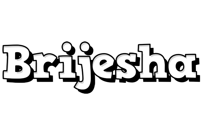 Brijesha snowing logo