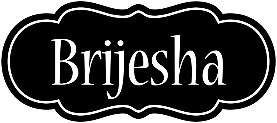 Brijesha welcome logo