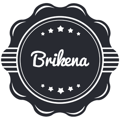 Brikena badge logo