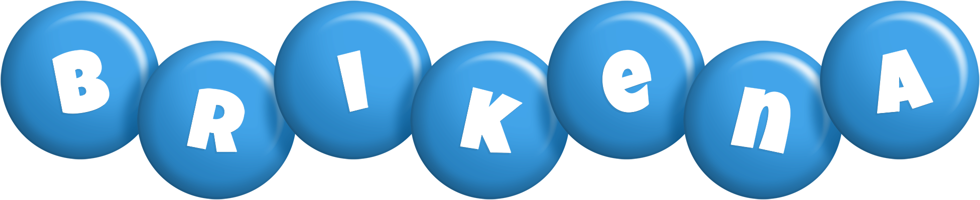 Brikena candy-blue logo