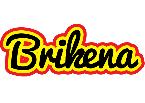Brikena flaming logo