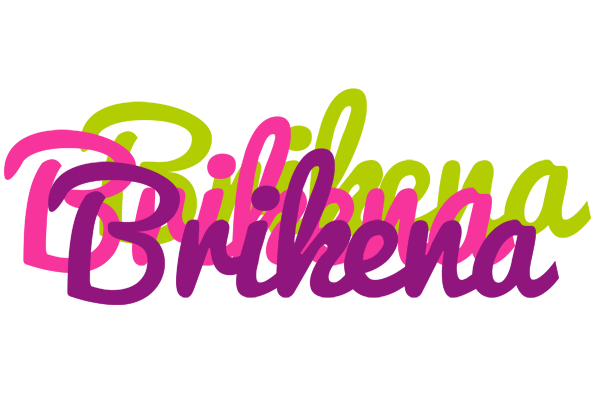 Brikena flowers logo