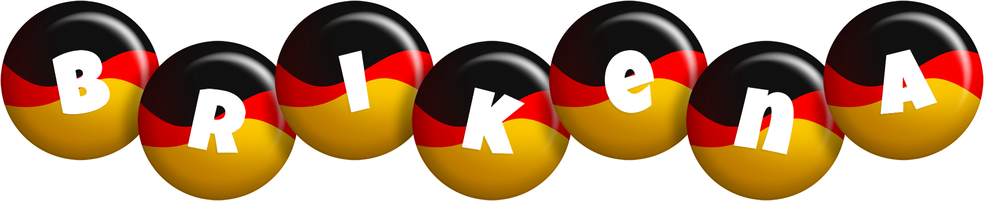 Brikena german logo