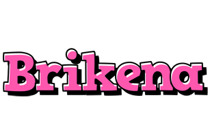 Brikena girlish logo