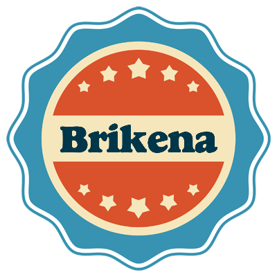 Brikena labels logo