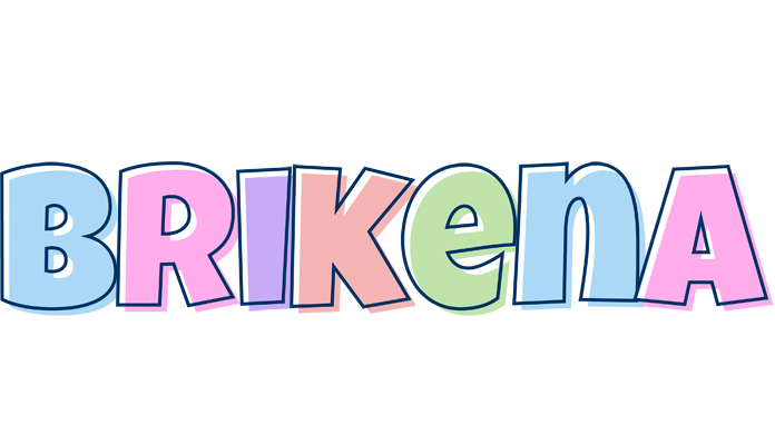 Brikena pastel logo