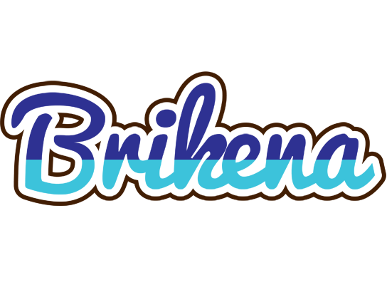 Brikena raining logo