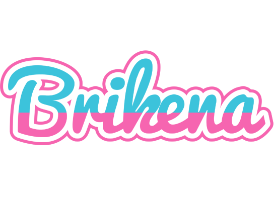 Brikena woman logo