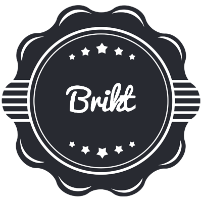 Brikt badge logo