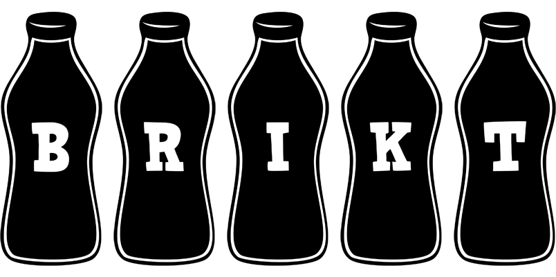 Brikt bottle logo