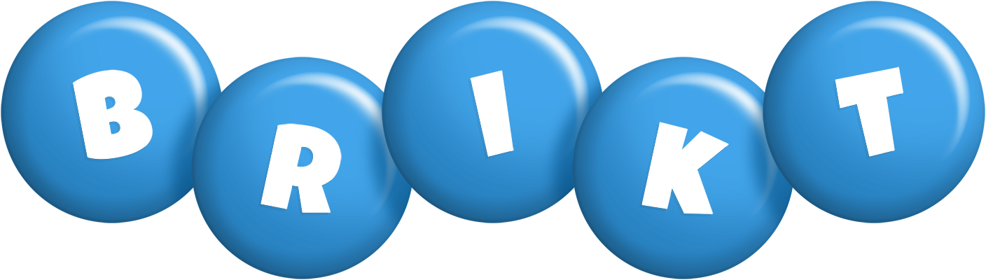 Brikt candy-blue logo