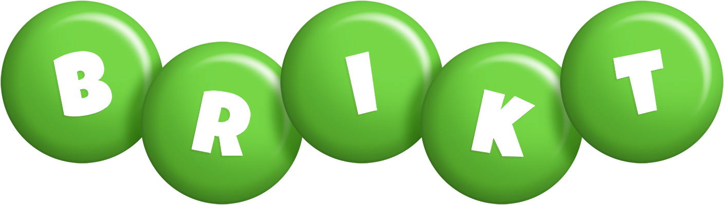 Brikt candy-green logo