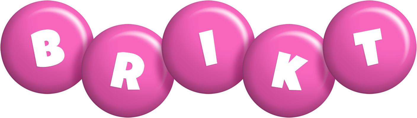 Brikt candy-pink logo