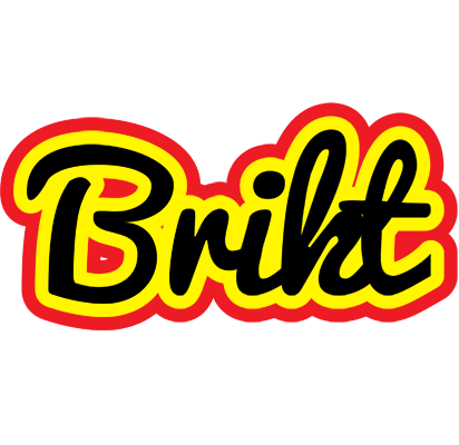 Brikt flaming logo