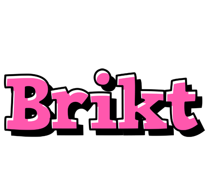 Brikt girlish logo