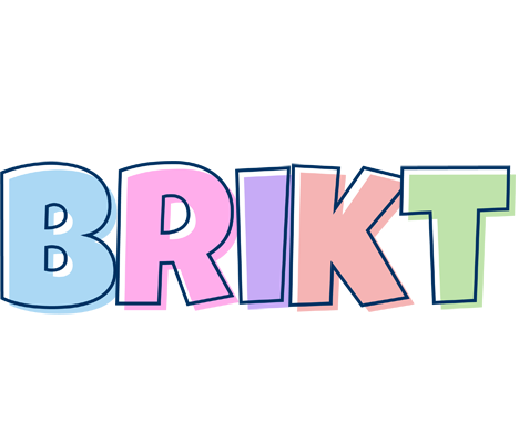 Brikt pastel logo
