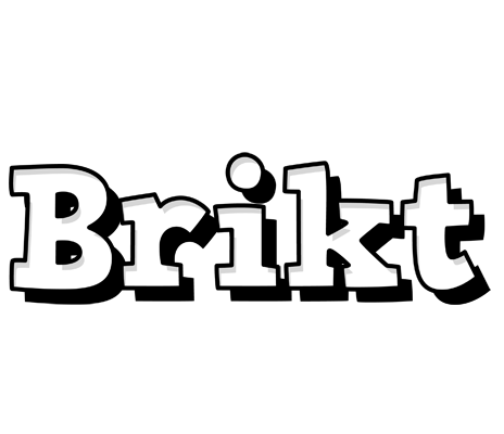 Brikt snowing logo