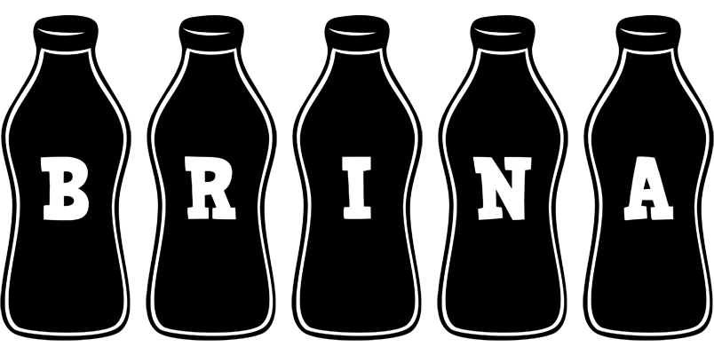 Brina bottle logo