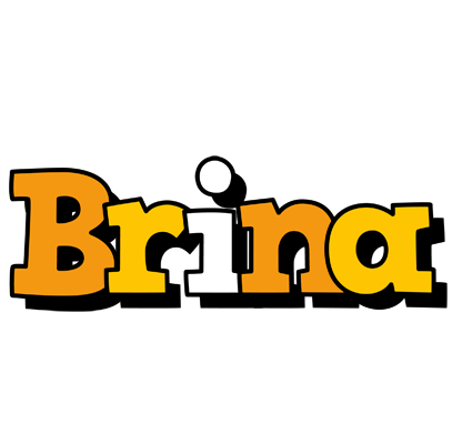 Brina cartoon logo