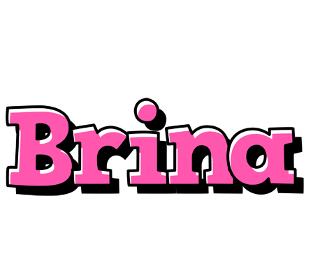 Brina girlish logo