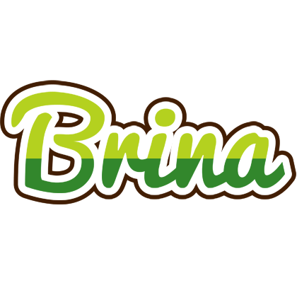 Brina golfing logo