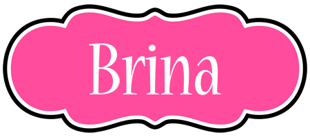 Brina invitation logo