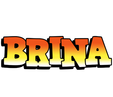 Brina sunset logo