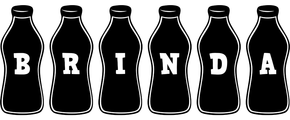 Brinda bottle logo