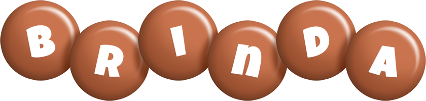 Brinda candy-brown logo