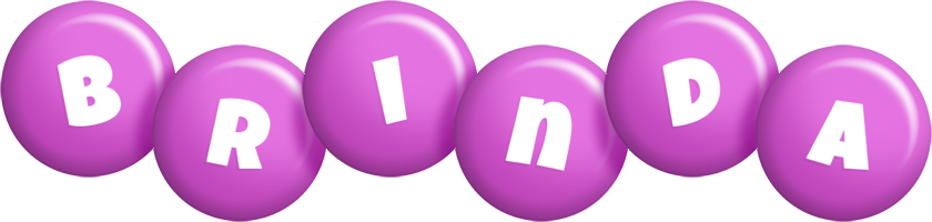 Brinda candy-purple logo