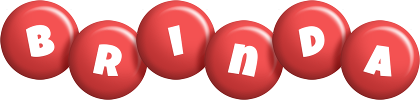 Brinda candy-red logo
