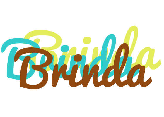 Brinda cupcake logo