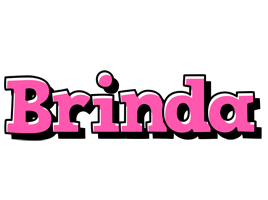 Brinda girlish logo