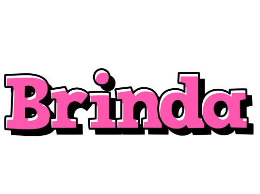 Brinda girlish logo