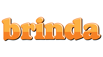 Brinda orange logo