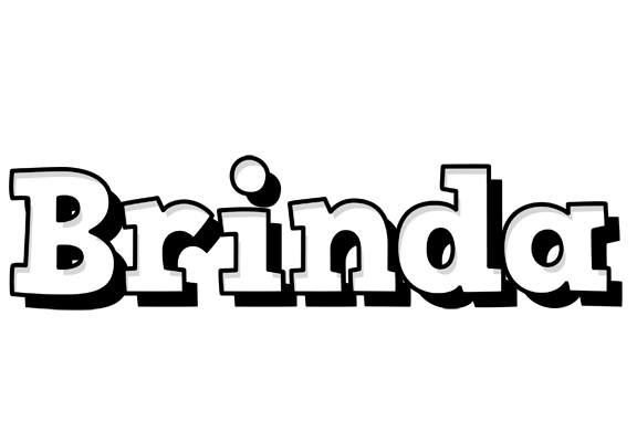 Brinda snowing logo