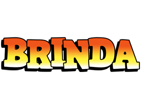 Brinda sunset logo