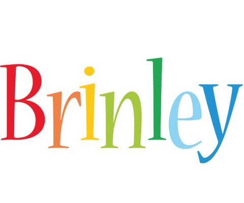 Brinley birthday logo