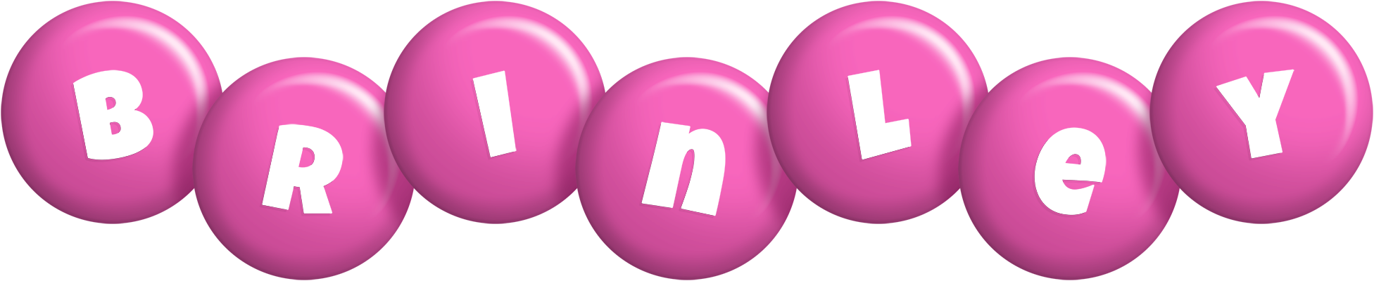 Brinley candy-pink logo