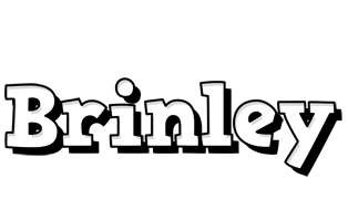 Brinley snowing logo