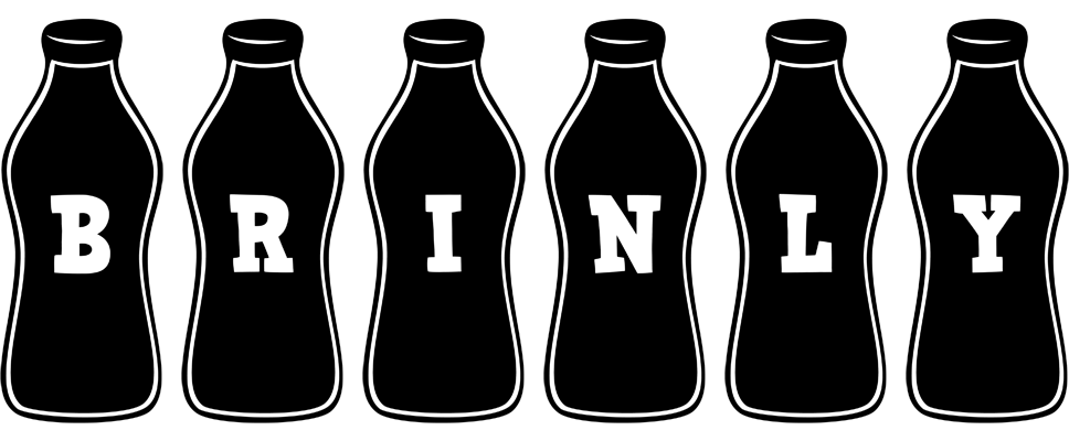 Brinly bottle logo