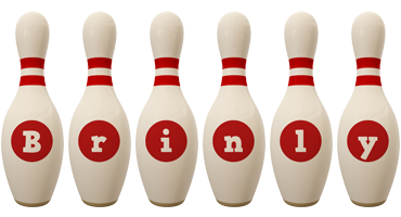 Brinly bowling-pin logo