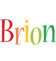 Brion birthday logo